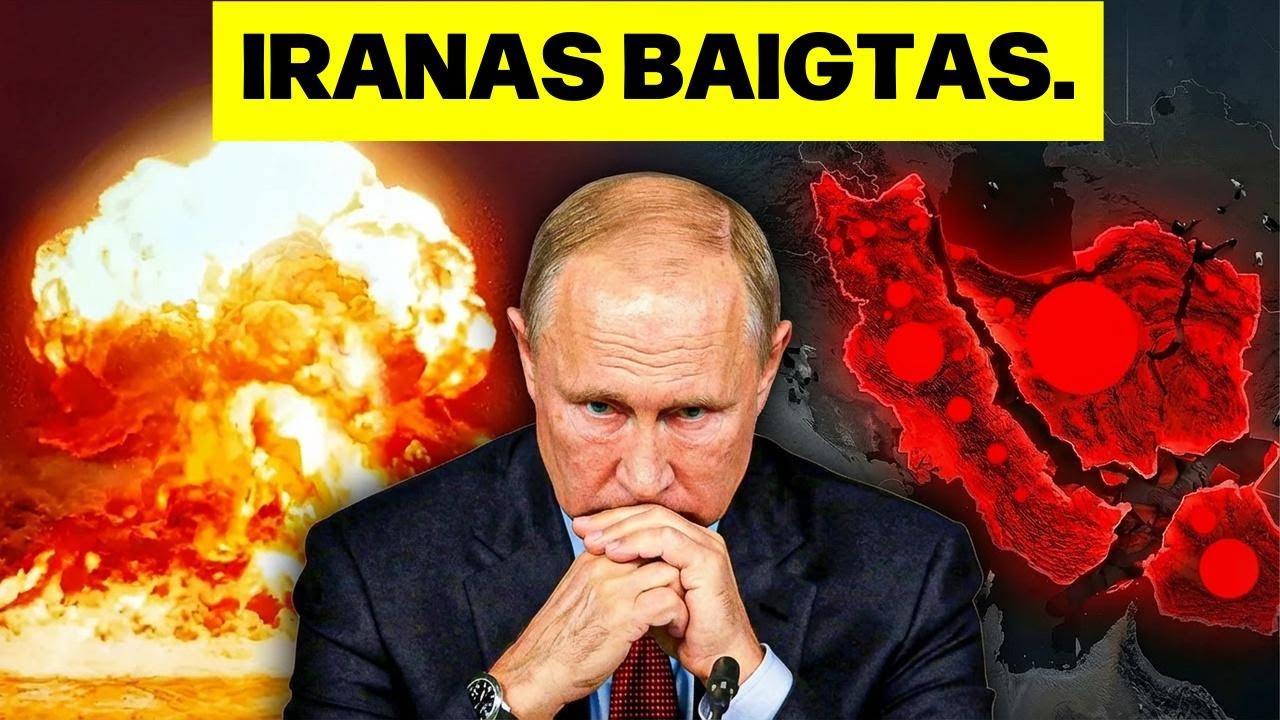 Iraną sukrėtė katastrofa – rusai nebegali ištrūkti