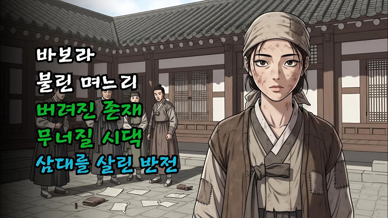 천덕꾸러기 바보 며느리… 몰락 직전 시댁 삼대를 살려낸 반전의 주인공