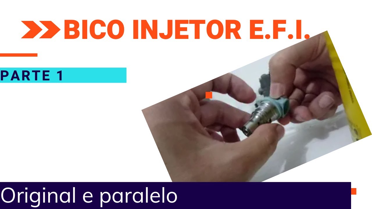 Parte 1- Bico Injetor Kadett Monza E.F.I monoponto original e paralelo