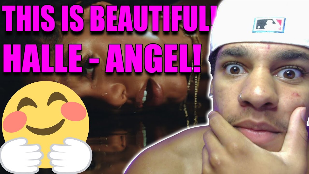 THIS SONG IS PURE!! Halle - Angel REACTION!! (Official Video)