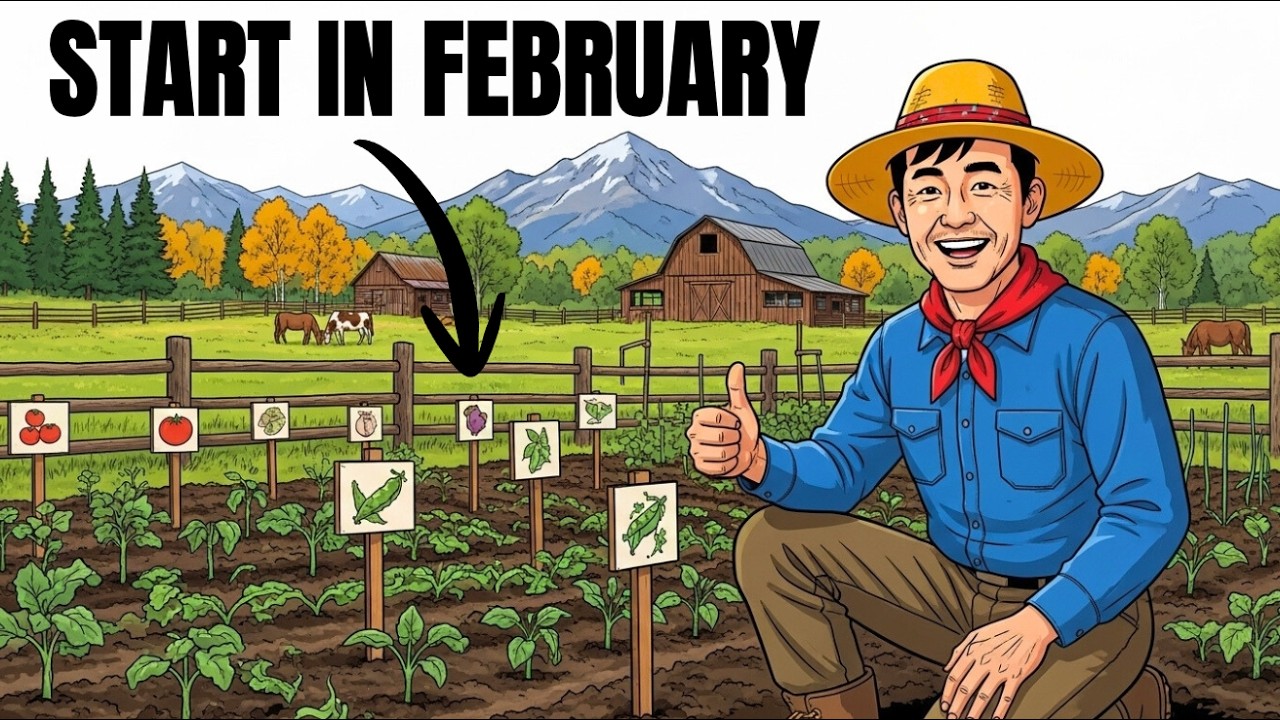 10 Seeds You Must Start in February to Harvest 3x More by Summer
