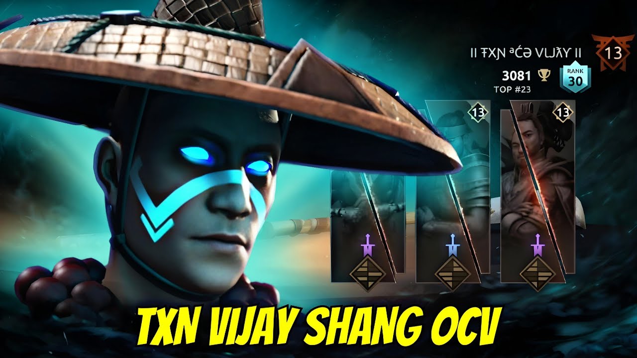 TXN Vijay Shang OCV 🔥💀 // Shadow Fight 4 Arena