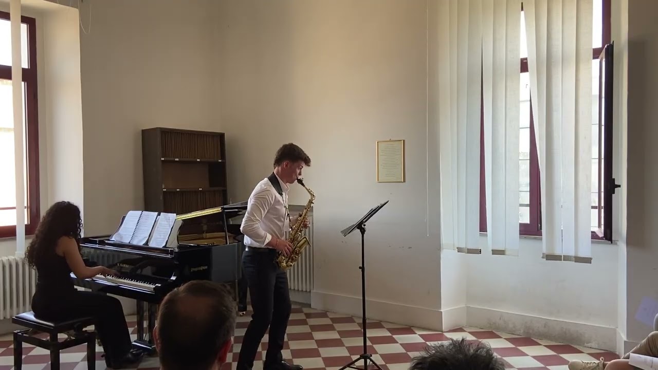 A. Waignein, Rhapsody II e III mov. for sax alto and orchestra or piano - Fabio di Bartolomeo
