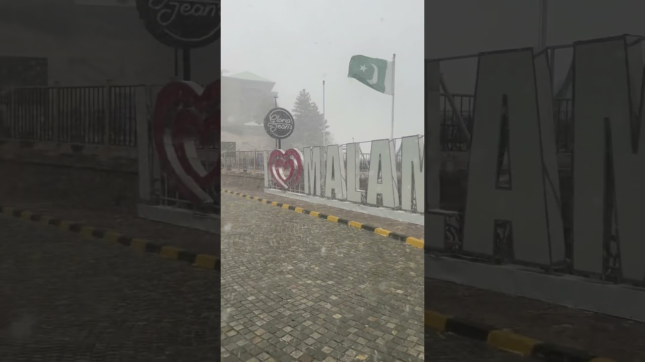 Malam Jabba Ski Resort Awesome Weather During Snowfall 🥶❄️🇵🇰