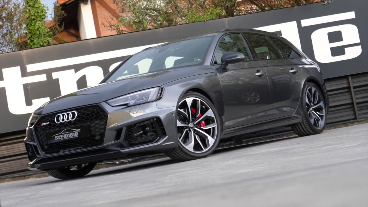 Audi RS4 2018 450cv Daytona Grey / STRADALE MOTORS / [HD]