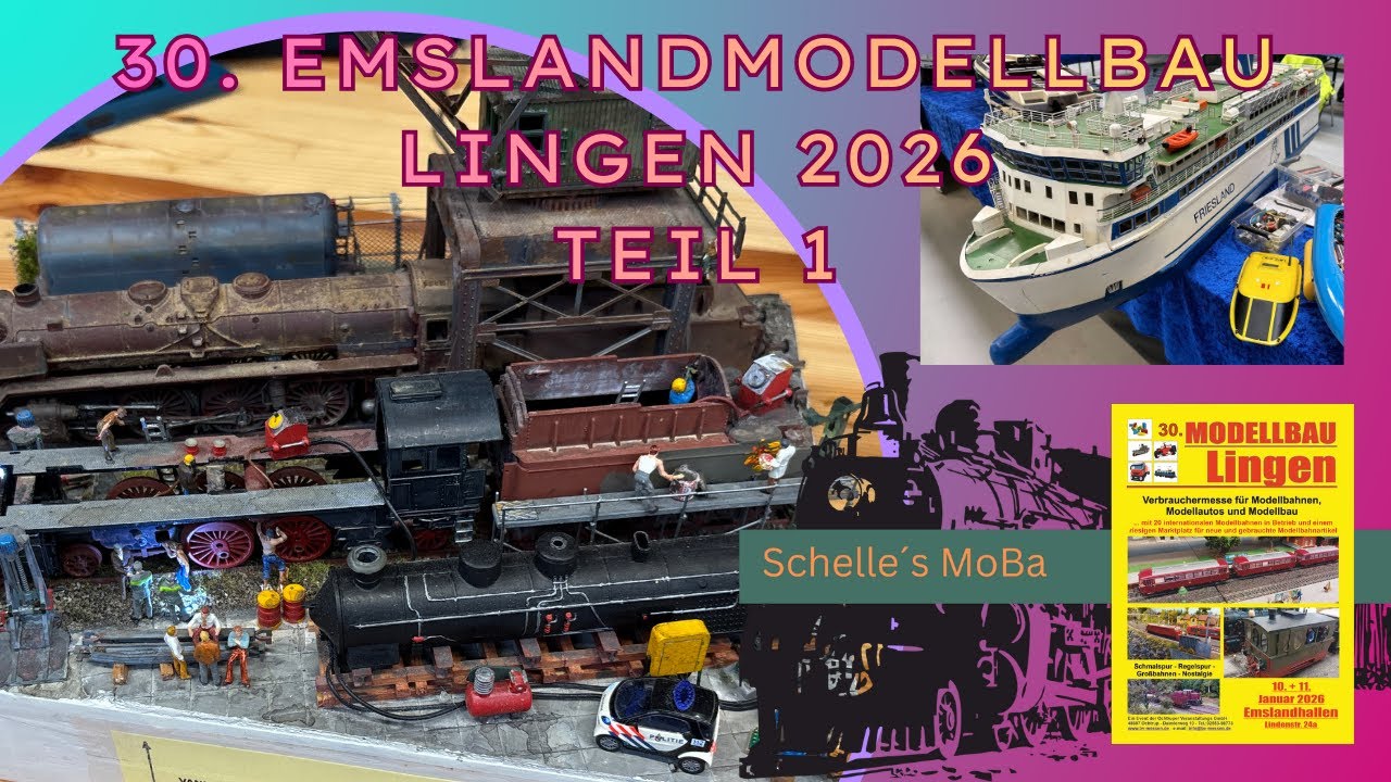 30. Modellbau Lingen 2026 Teil 1 | Emslandmodellbau | Unboxing