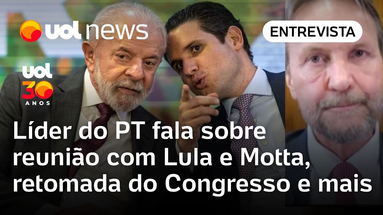 Lula e Motta devem debater redução da jornada de trabalho, segurança e democracia, diz líder do PT