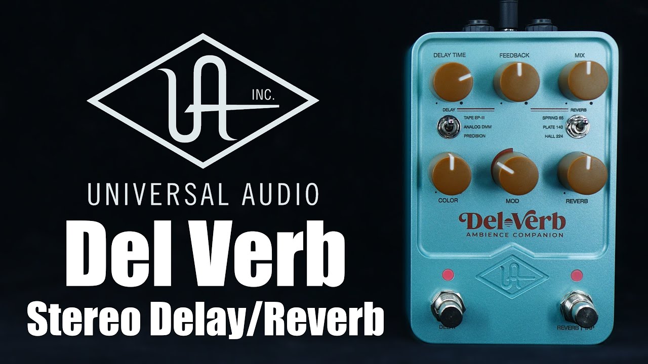 Universal Audio Del Verb Ambience Companion | Demo