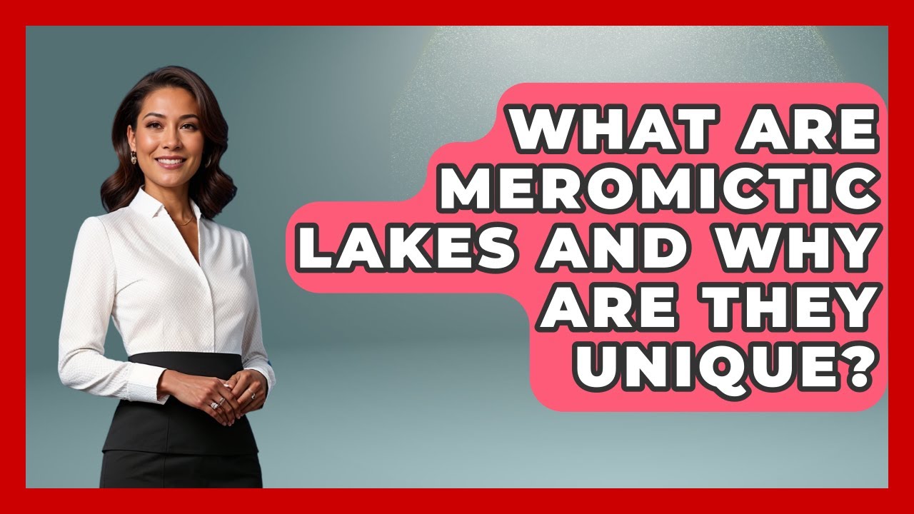 What Are Meromictic Lakes And Why Are They Unique? - Water Science For Everyone