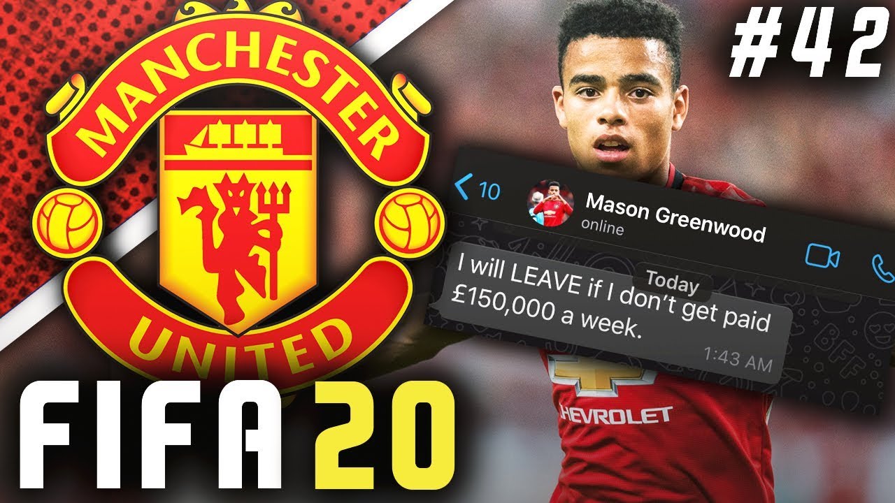 GREENWOOD WANTS MEGA CONTRACT?!💰 - FIFA 20 Manchester United Career Mode EP42