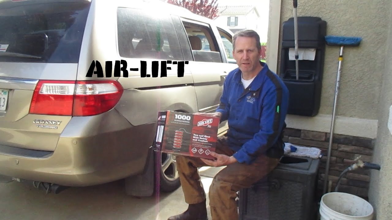 Air-Lift: 2005 Honda Odyssey Rear Air Bag Install