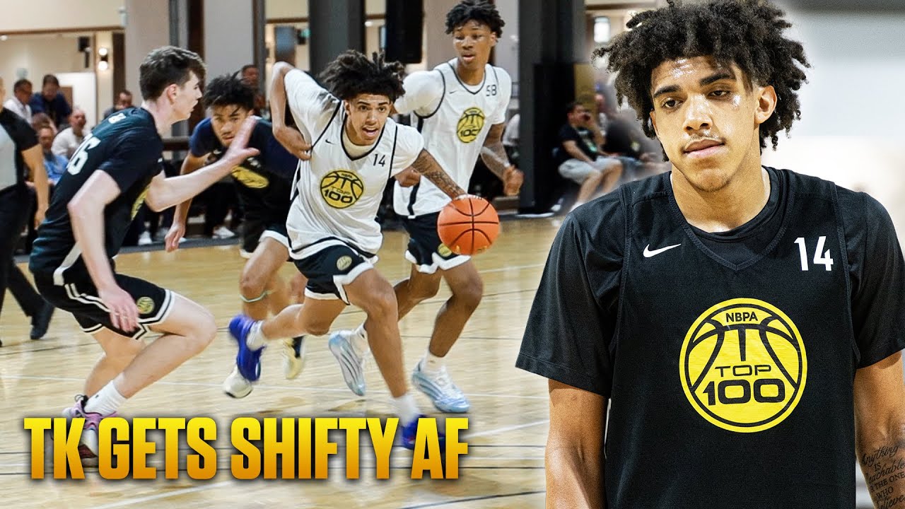 5-Star Taylen Kinney COOKED Everyone at NBPA Top 100 Camp!! Shiftiest PG In The COUNTRY!!?
