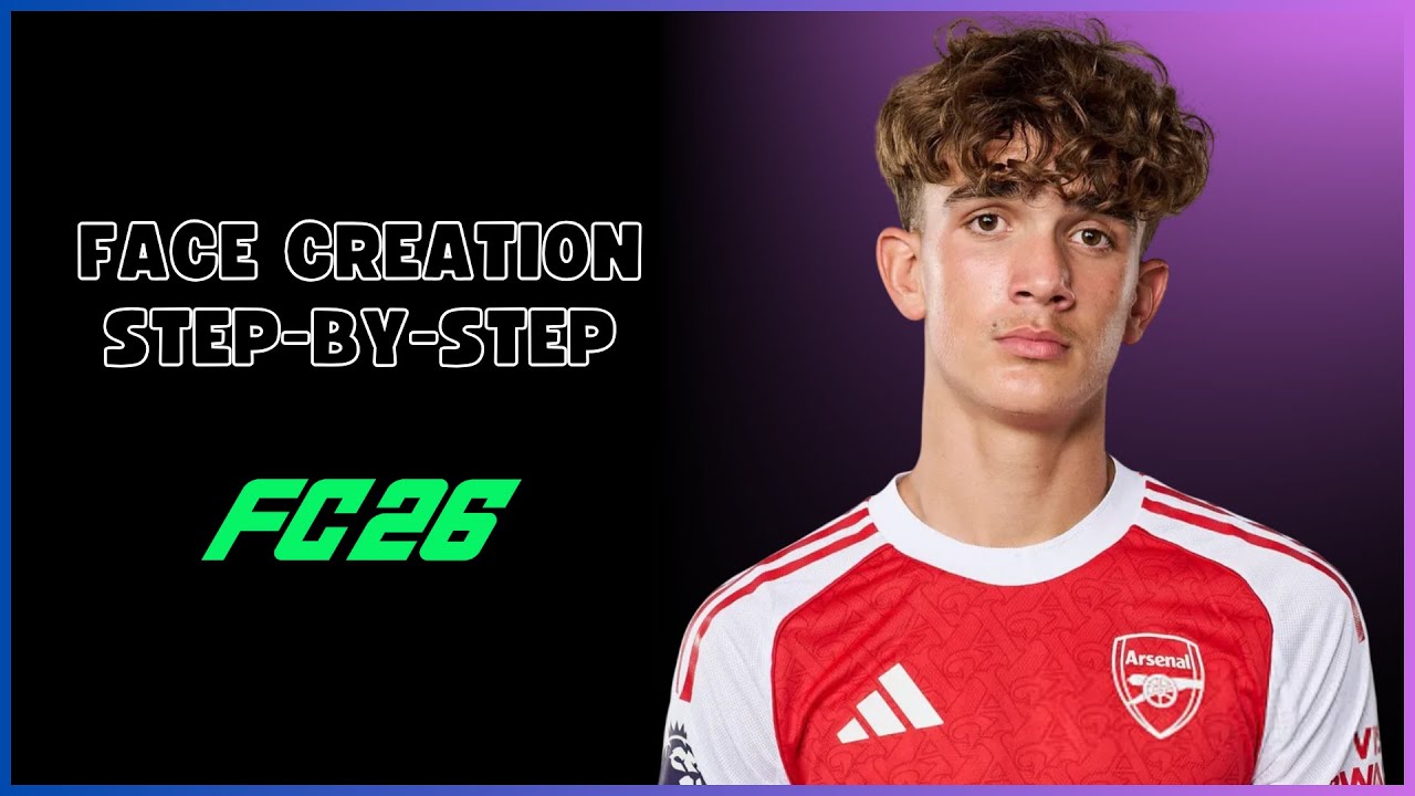 How to create MAX DOWMAN in EA FC 26 - TUTORIAL Face Creation