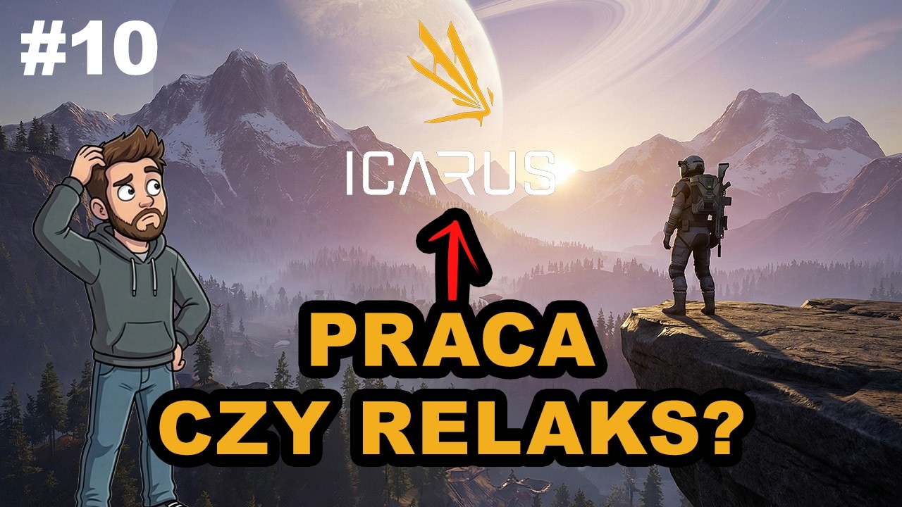 Icarus #10 | Koniec ze scrollingiem! Gry survivalowe ratują mózg przed TikTokiem 🧠 | po polsku