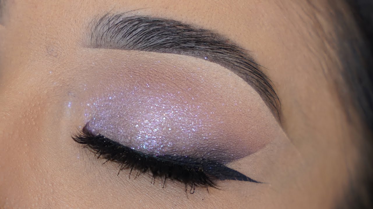 Sparkly Lilac Dramatic Eyeshadow Tutorial