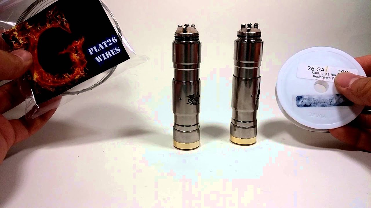 Gplat26 wire vs standard A1 Kanthal 26 gauge