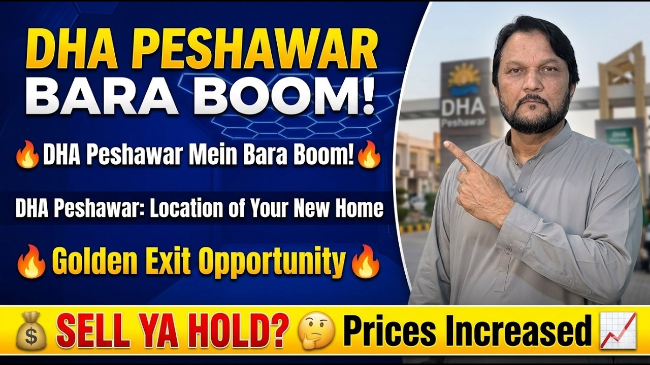 DHA Peshawar 1 Kanal Plot Current Price Real Estate Update & Big Hike News | Buying Tips