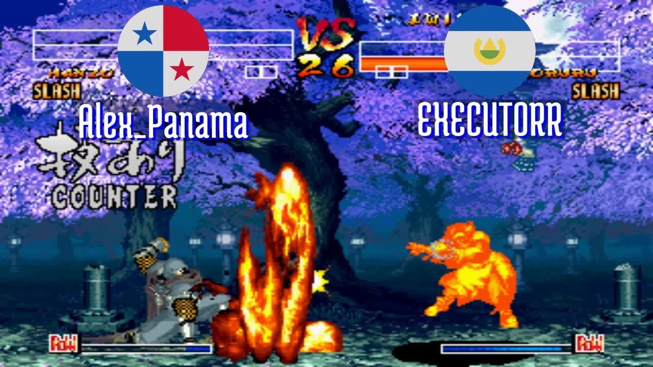 FT5 @samsho4: Alex_Panama (PA) vs EXECUTORR (SV) [Samurai Shodown IV Fightcade] Feb 9