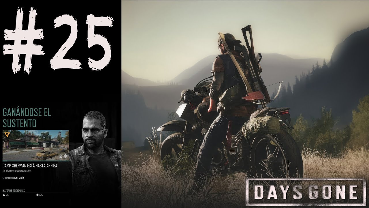 Days Gone  🕹️ Juego Completo Español  (Campaña Completa) 🕹️ #PS4  🔸Cap 25🔸