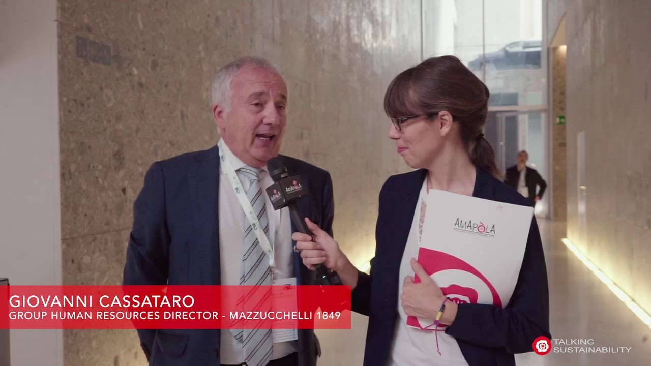 Giovanni Cassataro - MAZZUCCHELLI 1849 - Intervista al Salone CSR IS 2019
