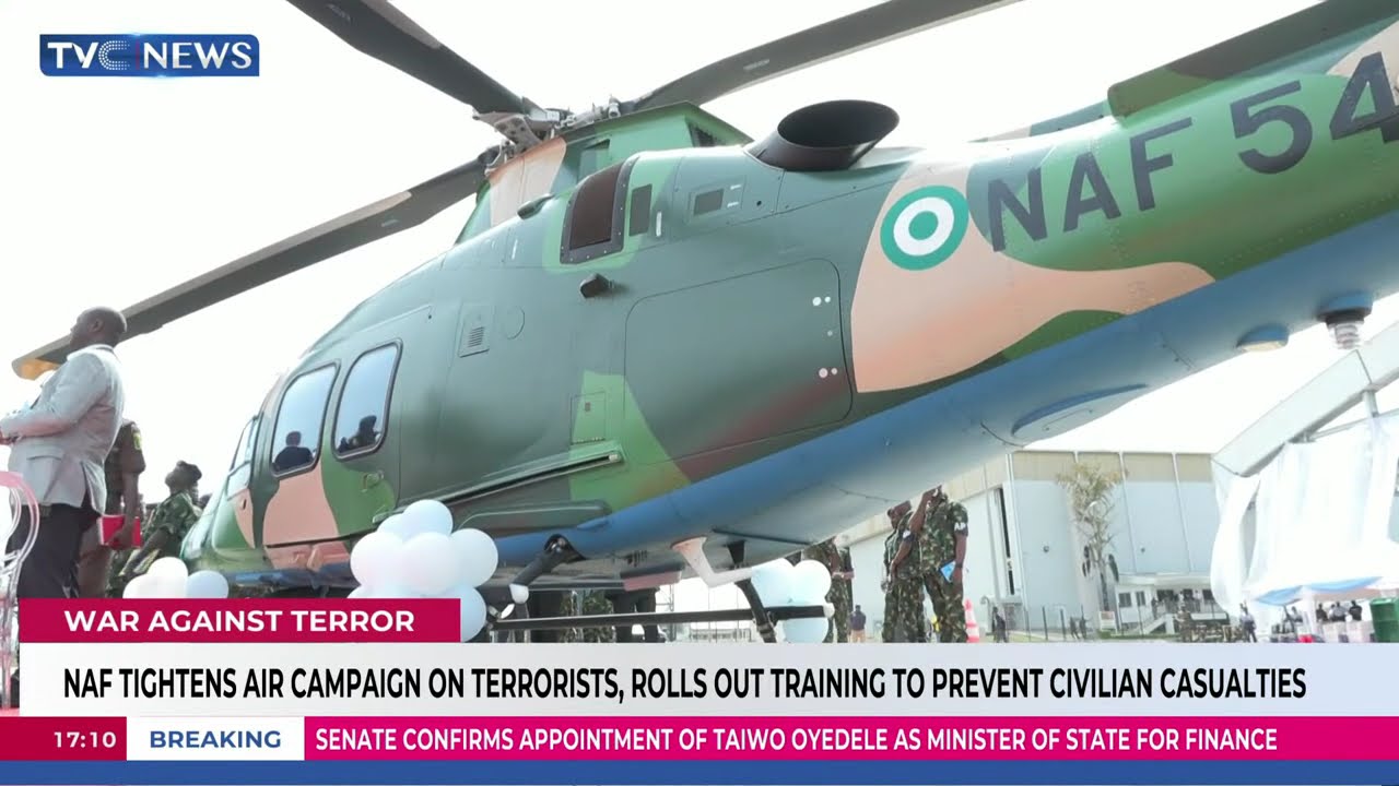 NAF Tightens Air Campaign On Terrorists, Rolls Out Training To Prevent Civilian Casualties