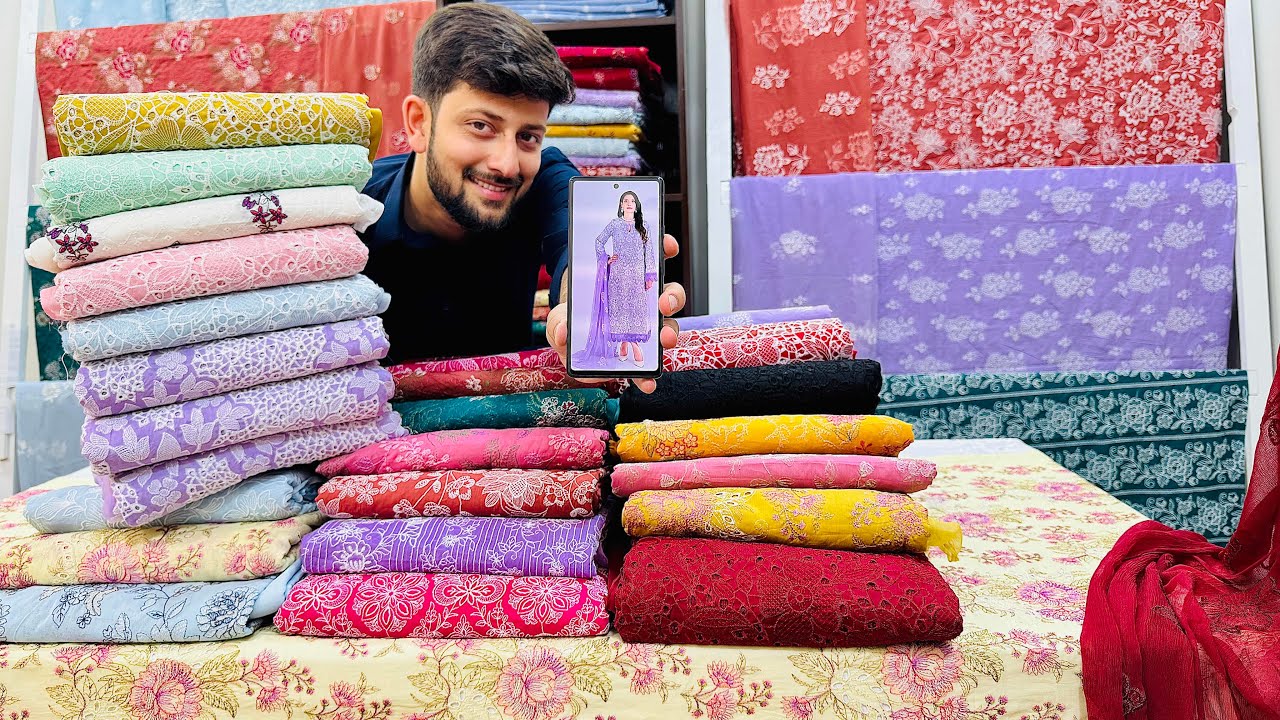 Beautiful Designer Bareeze Stitch & Unstitched Pakistani Dress New Video 2025!
