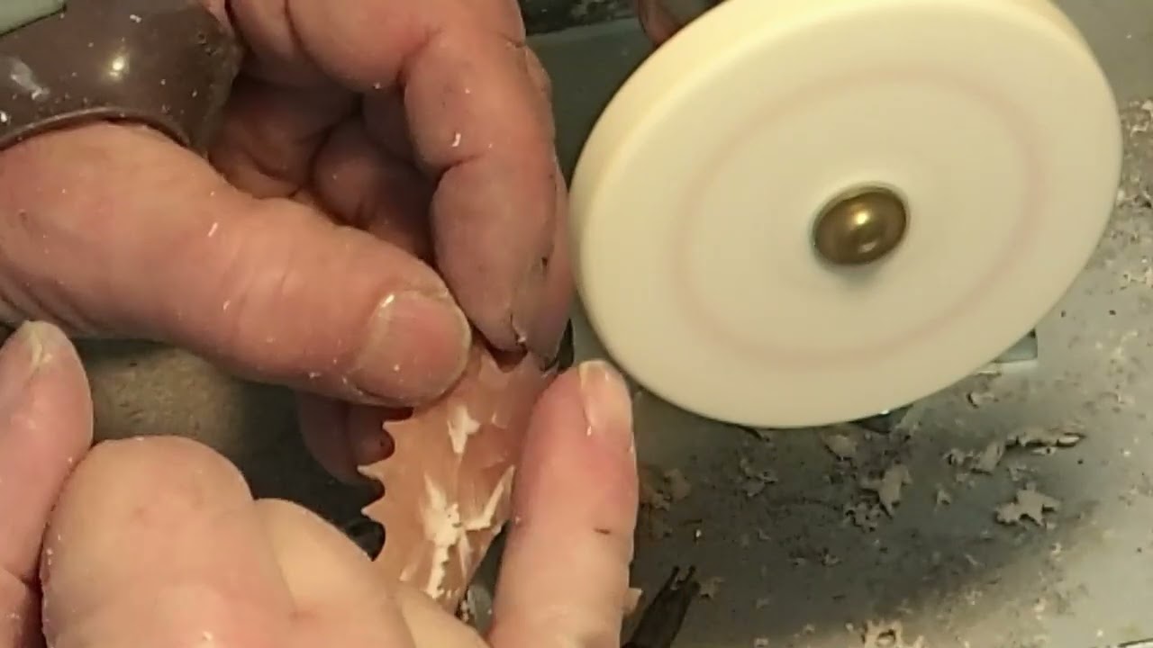 Trimming thumb partial denture 01 2022