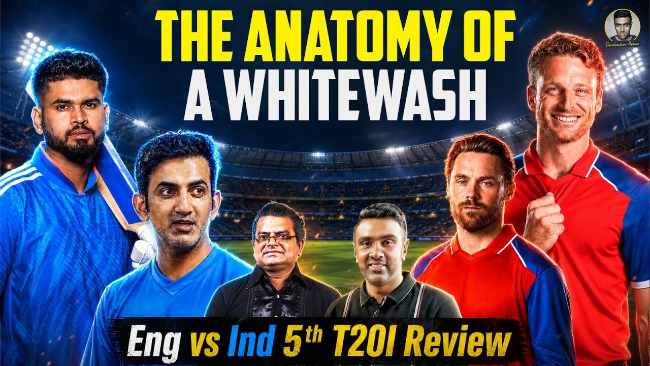 Brook & Buttler Dominate as England Crush India 4-0 | IND vs ENG T20 Series Wrap-Up