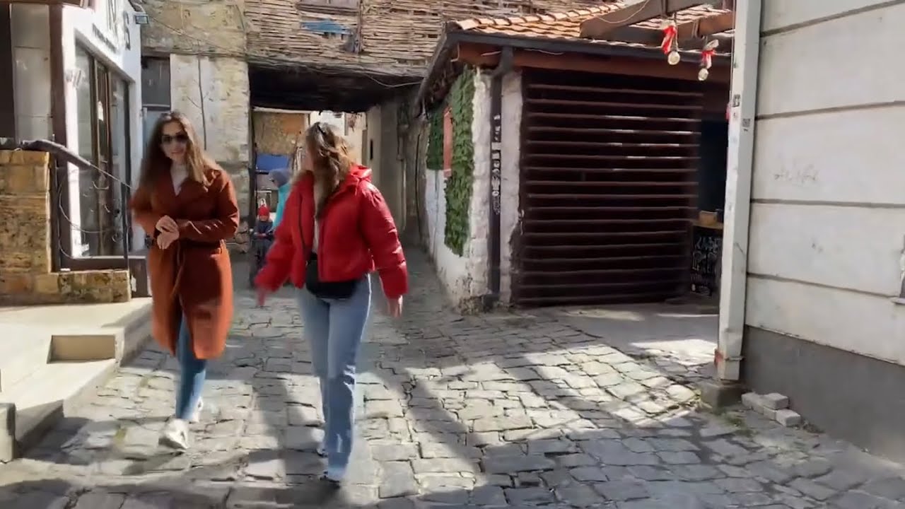 Ohrid Macedonia 🇲🇰 4K 60fps Walking Tour February 2023 Ohrid Lake City Center Old Town Day Night