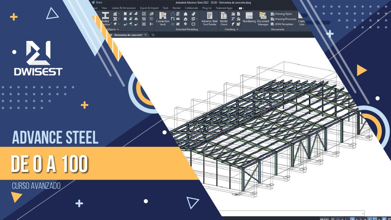 Curso Advance Steel de 0 a 100 - Bienvenida