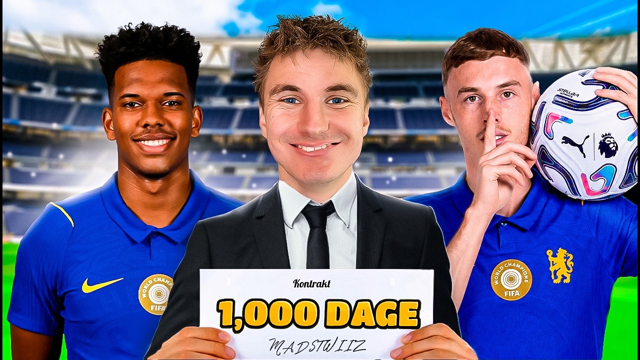 Jeg er Tr&aelig;ner for Chelsea i 1,000 Dage!🔵🦁
