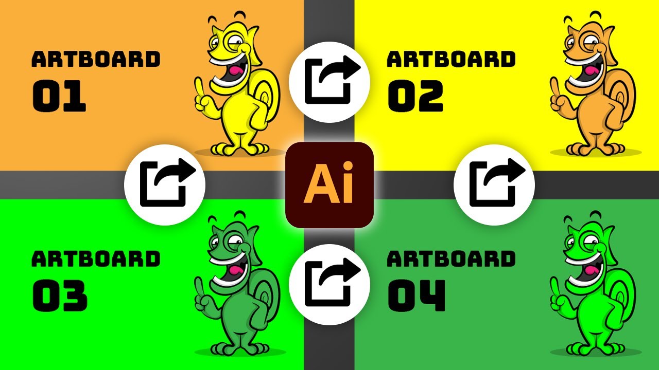 How To Export Artboards As Separate Files In Illustrator CC