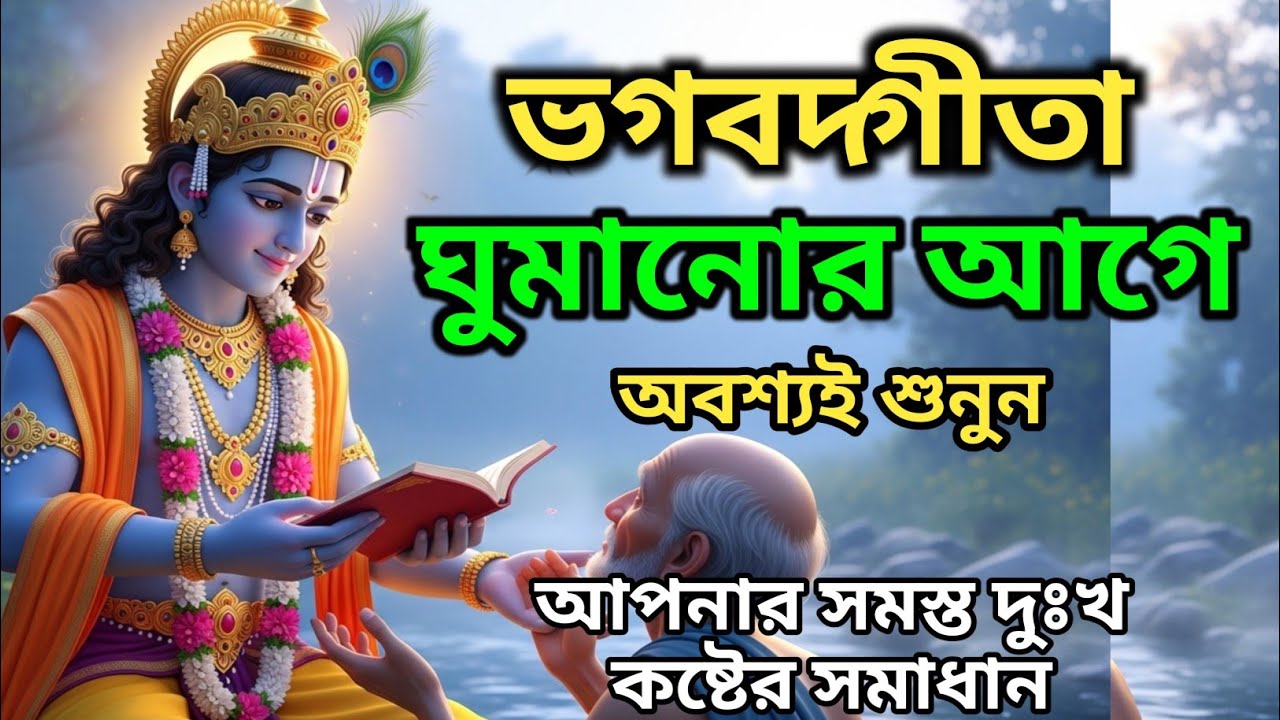 ভগবত গীতা: প্রতিদিন ঘুমানোর আগে শুনুন, শান্তি পাবেন - Bhagwat Geeta