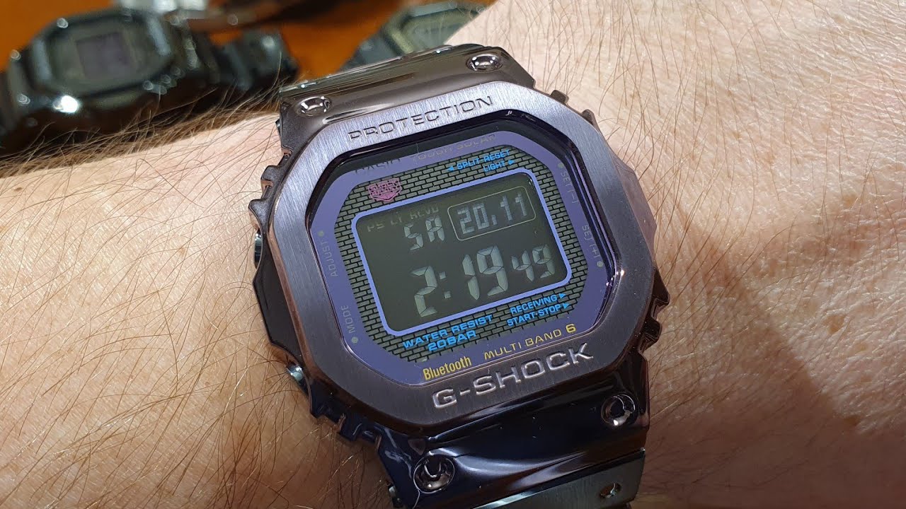 Casio G-Shock GMW-B5000PB-6 Tokyo Twilight - unboxing, recenzja i porównanie [PL]