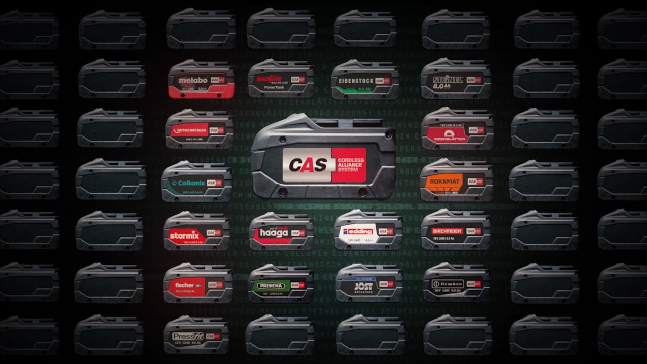Ein Akku für alles. Cordless Alliance System (CAS)