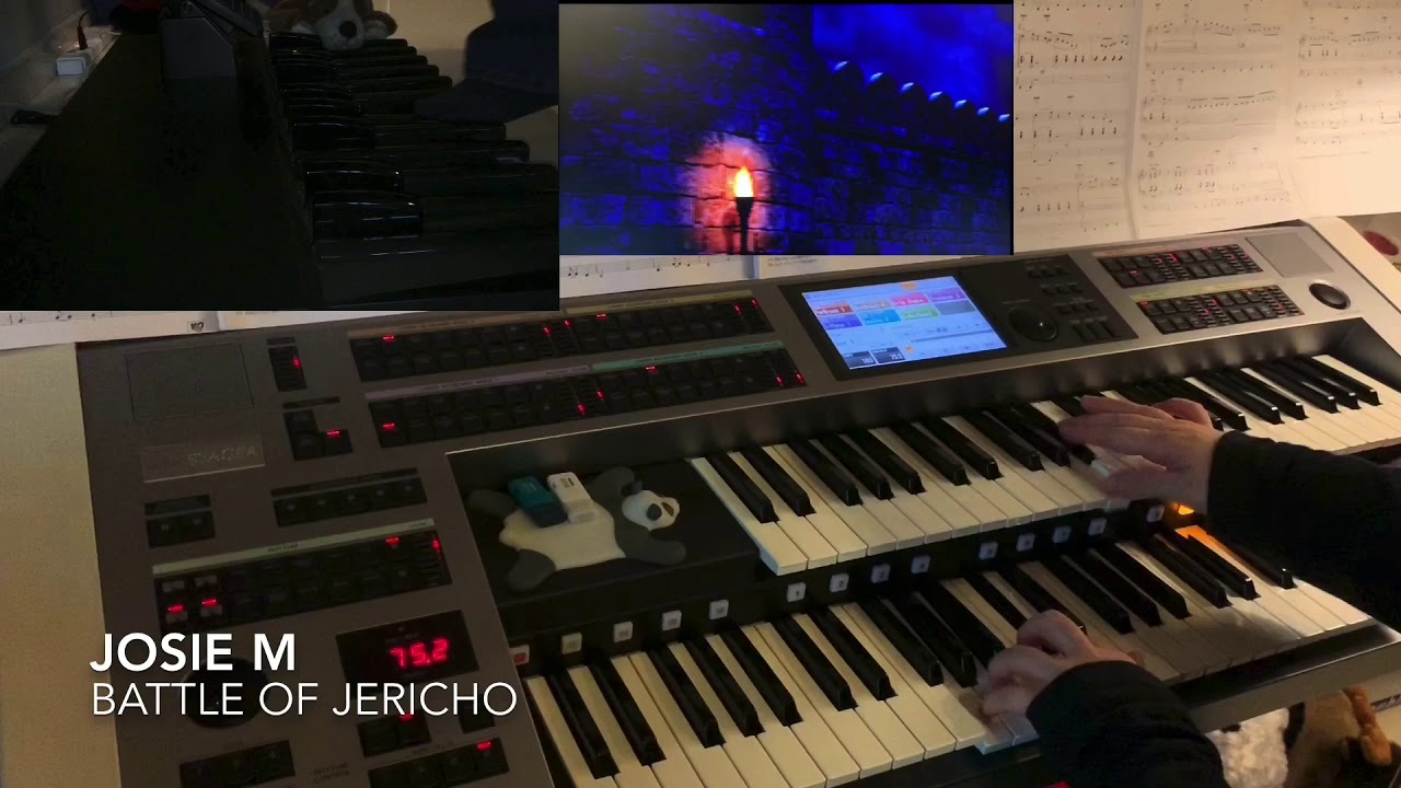Joshua And The Battle of Jericho (Jazz style) - Yamaha Electone ELS02C