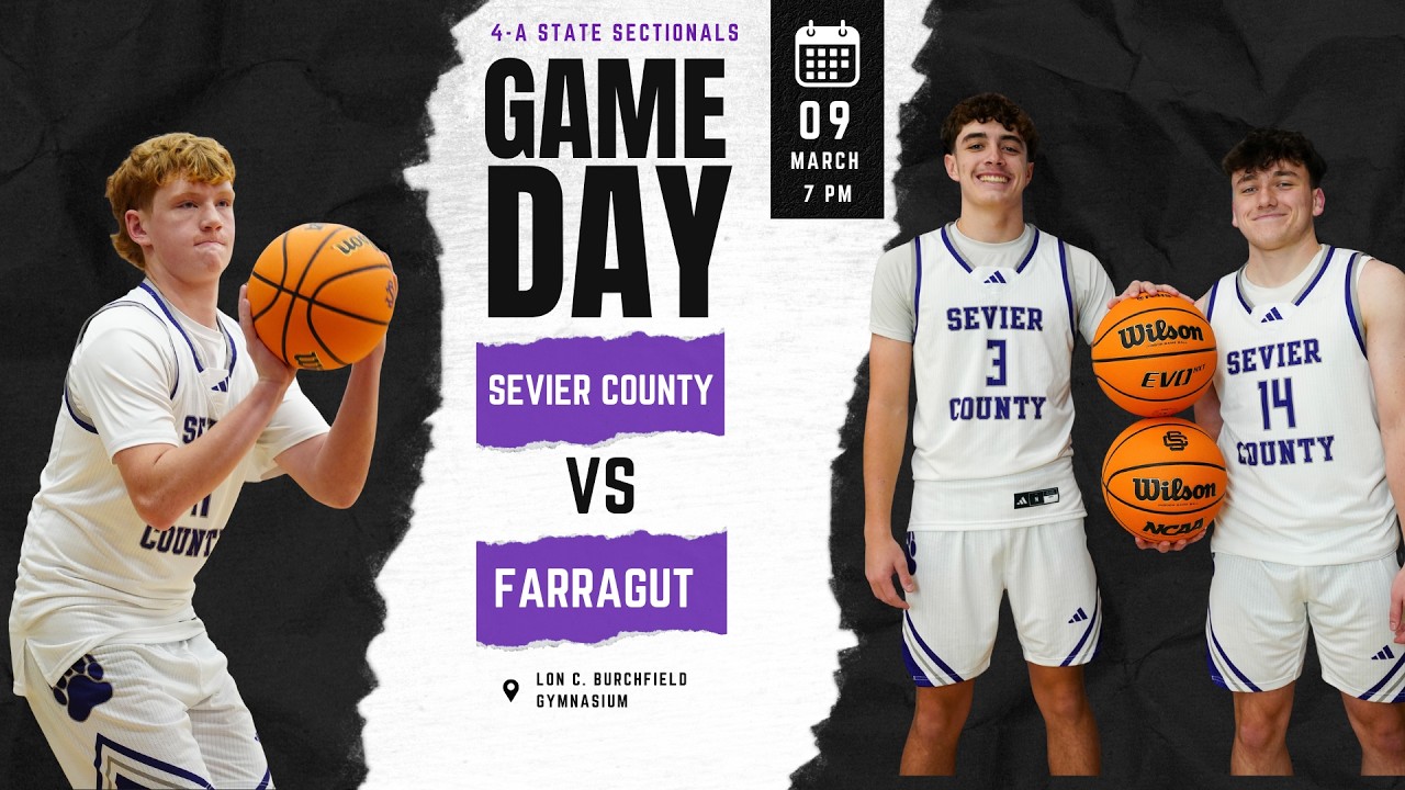 Sevier County Smoky Bears vs Farragut Admirals - Boys 4-A Sectionals Game