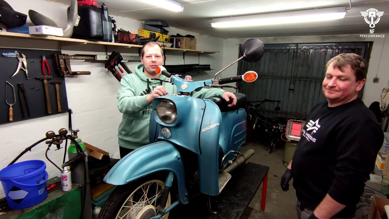 Simson Schwalbe KR51/1 Neuaufbau Teil 2 Heute  Zerlegen / Auseinanderbauen  / Restaurierung