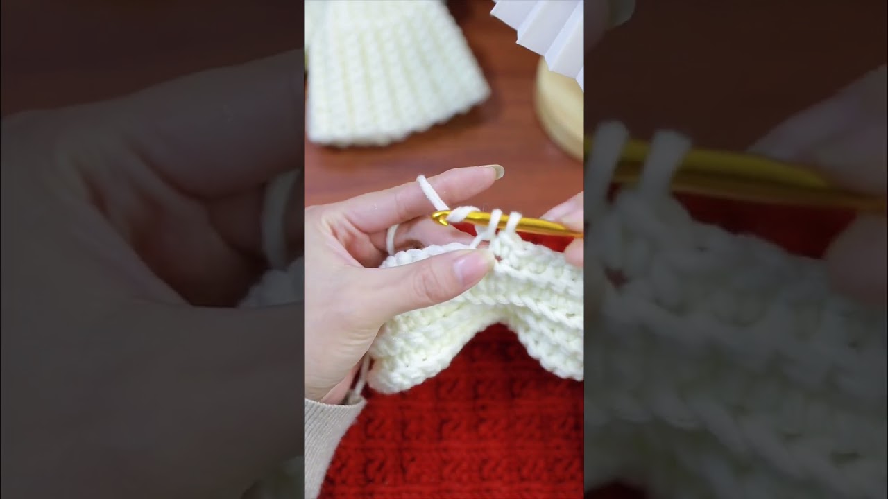 embroidery 教程｜短針鉤織方法 手工 鉤針教程 毛線編織