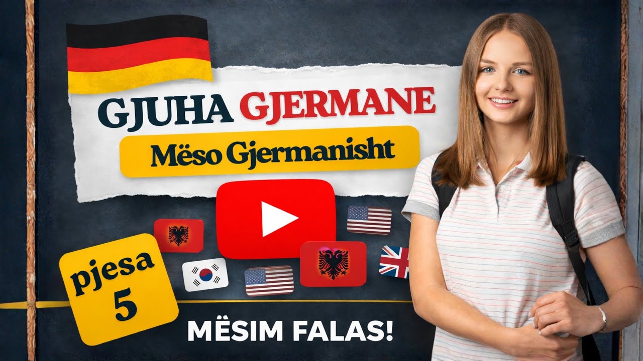 Shprehje Gjermanisht - Shqip A1 A2 B1 // PJESA 5
