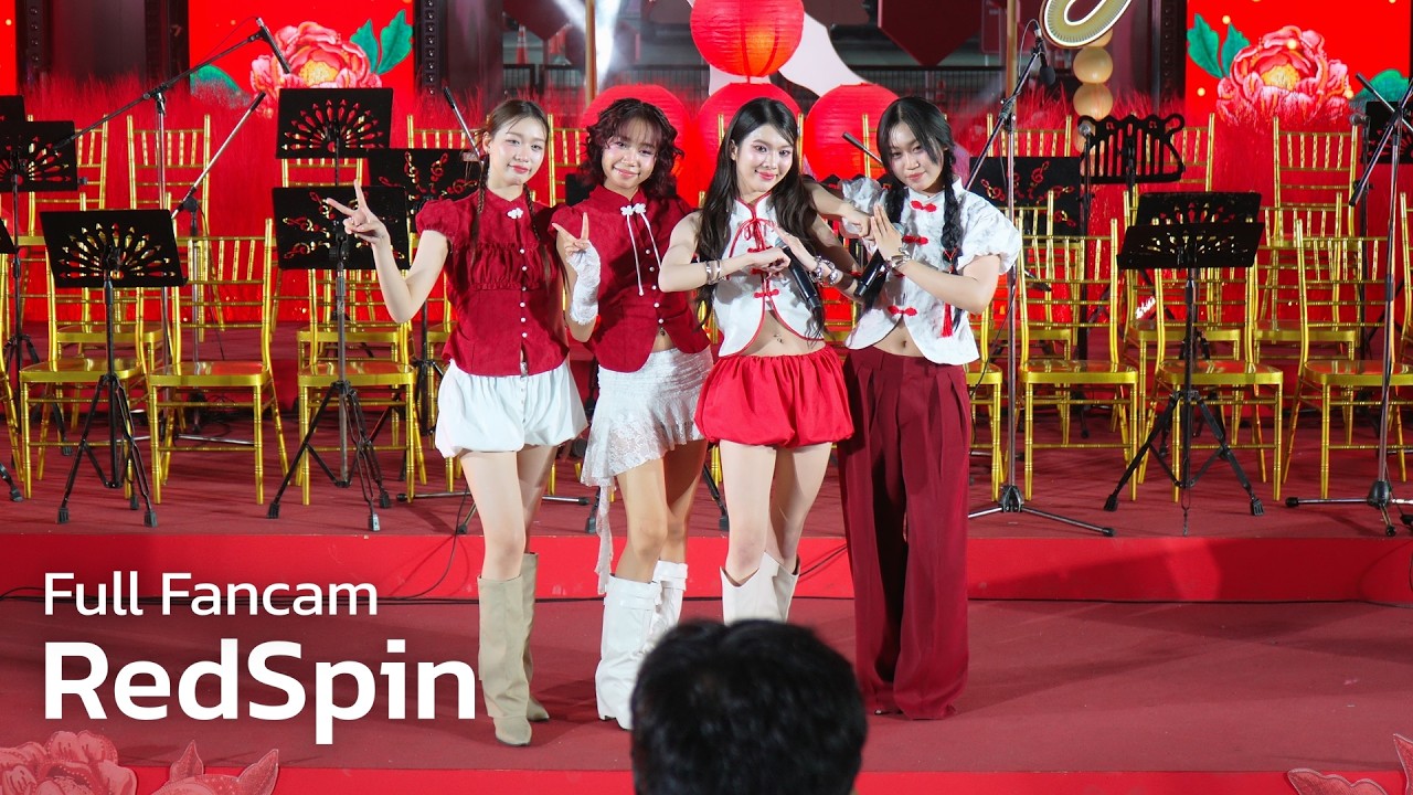 [Full Fancam] RedSpin @ The Great Chinese New Year 2026 | centralwOrld | 260215