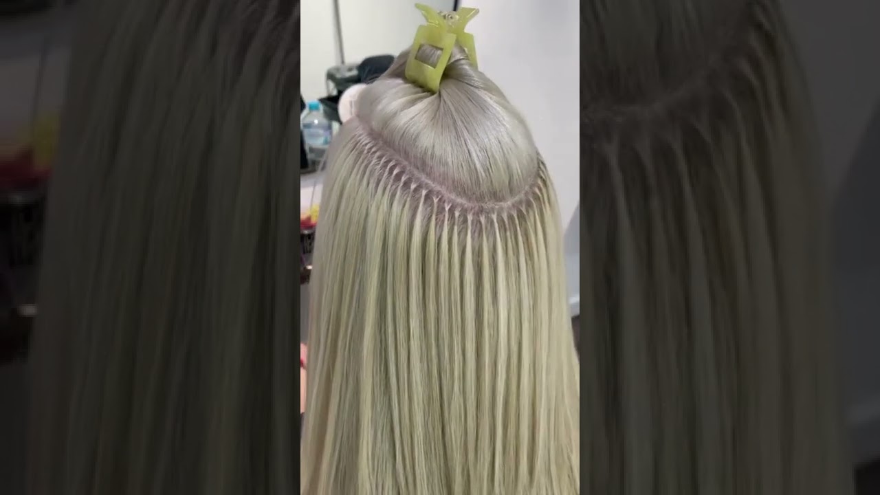 Great Lengths Ultrasonic Hair Extension Application