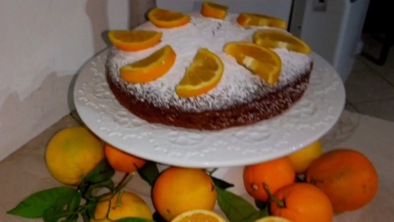 Torta all' arancia e cacao 🍊😋❤️
