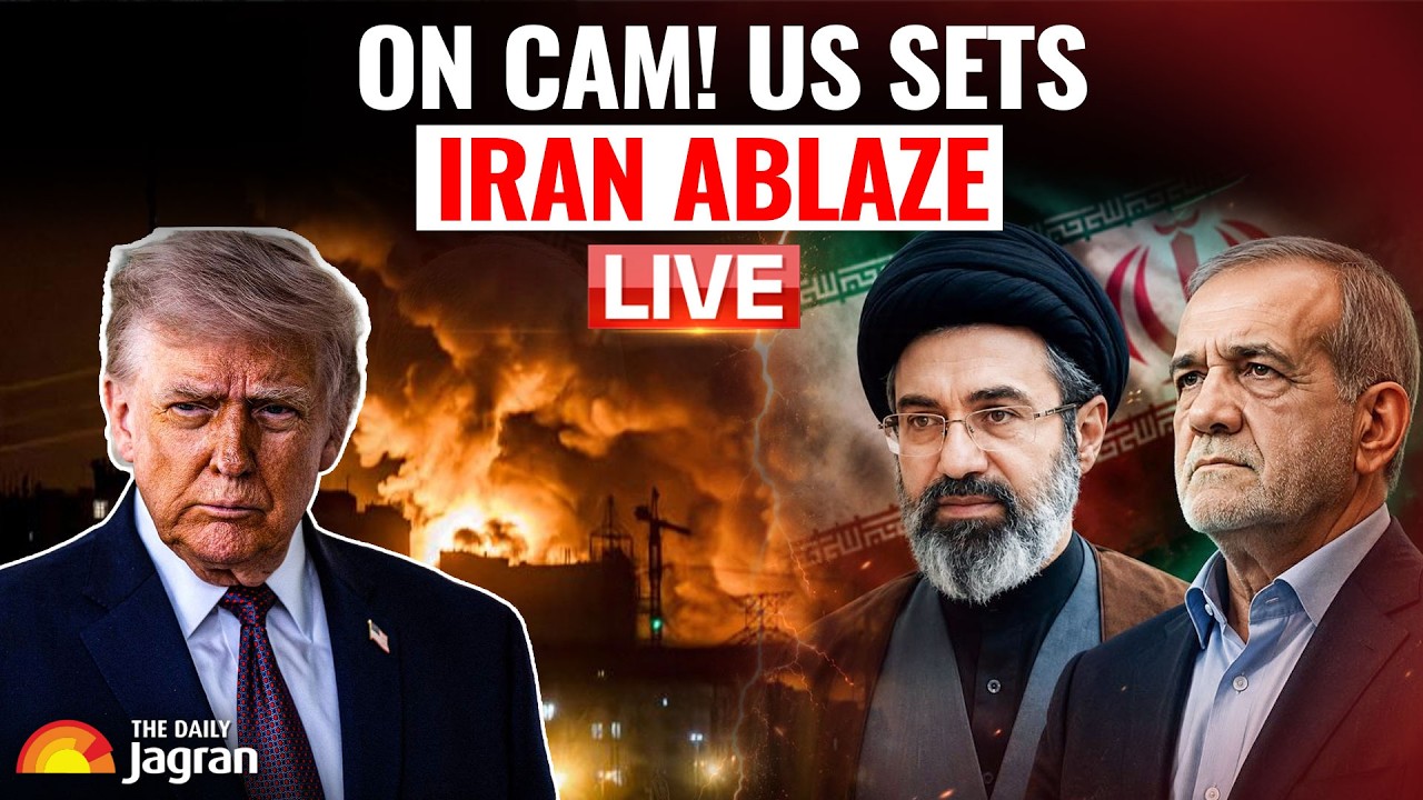 LIVE: TERRIFYING ATTACK VIDEO! US Hits Iranian Targets! EXPLOSIONS & FLAMES Captured ON CAMERA!