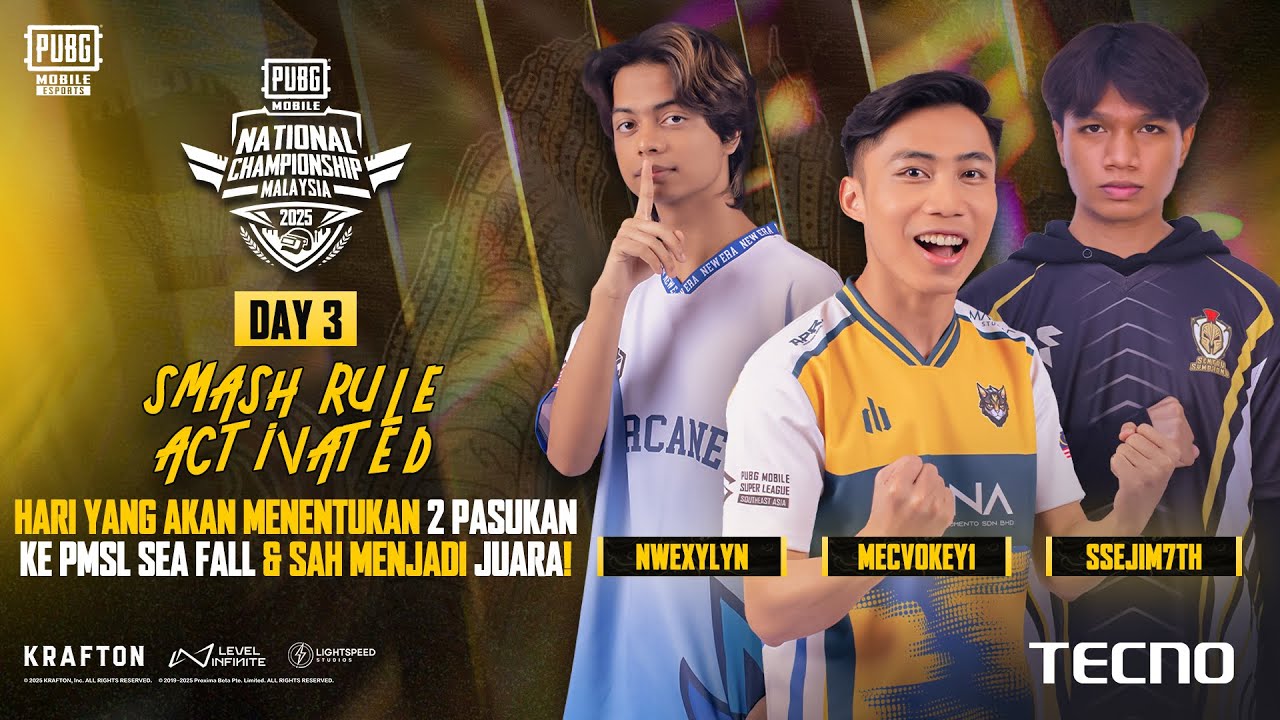 [BM] 2025 PMNC MY SQUAD FINALS D3 | Fall | SMASH RULE DAY!