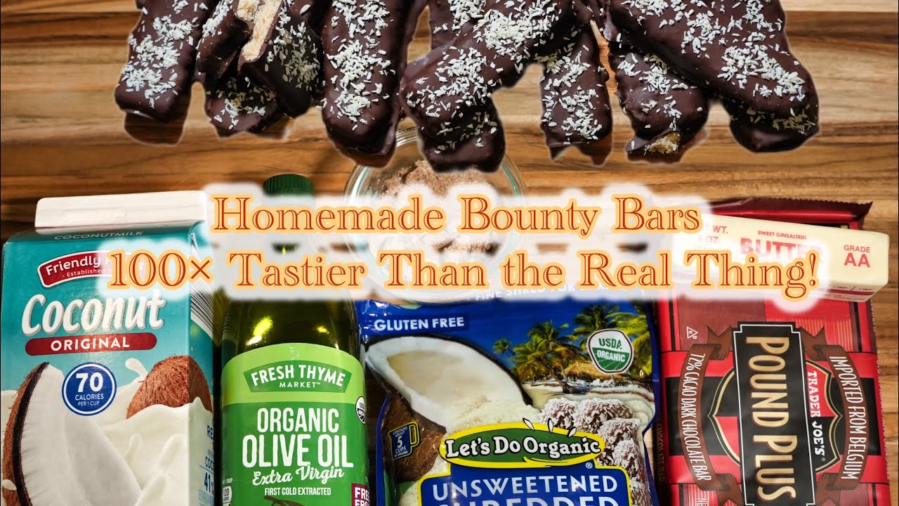 Homemade Bounty Bars