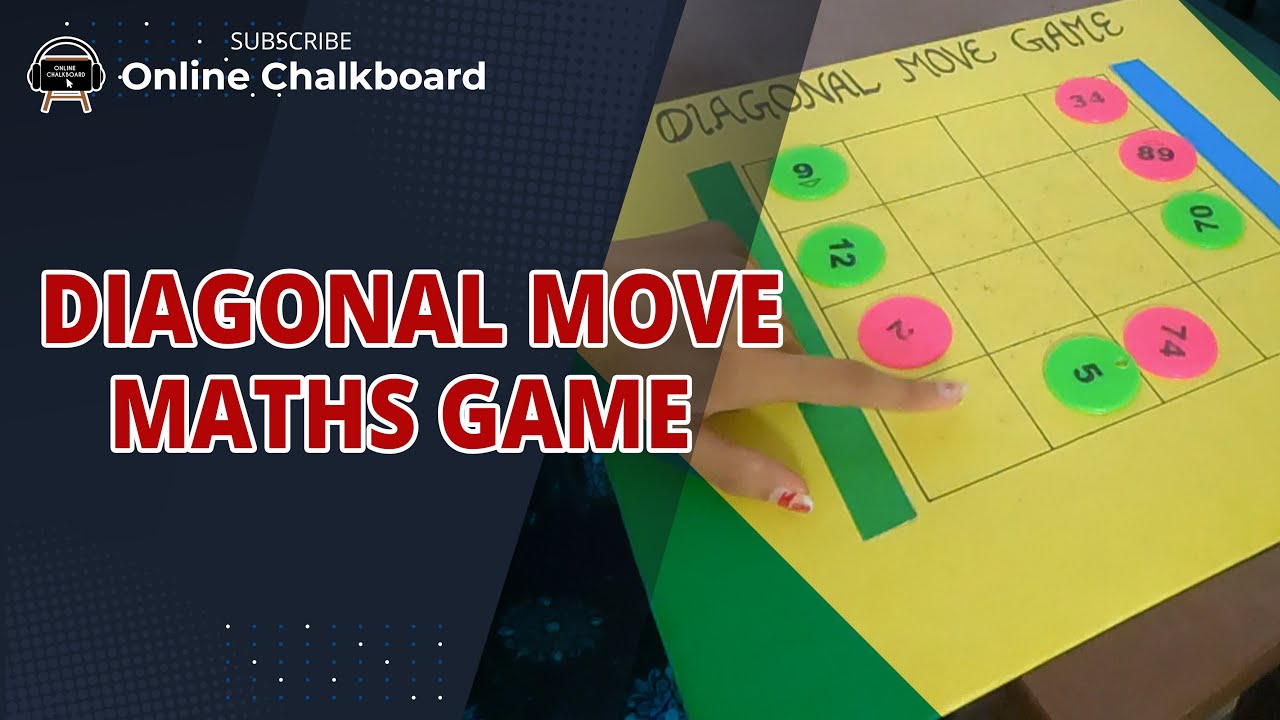 Diagonal Move Maths Game | Maths Exhibition