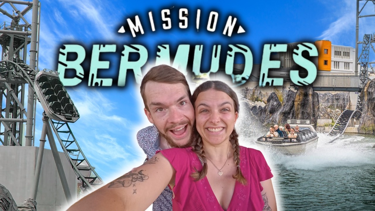 MISSION BERMUDES: NOUVELLE ATTRACTION au Futuroscope INCROYABLE 🦆