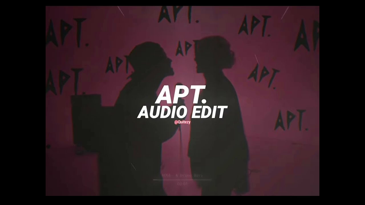 apt. - ros&eacute; & bruno mars [edit audio]