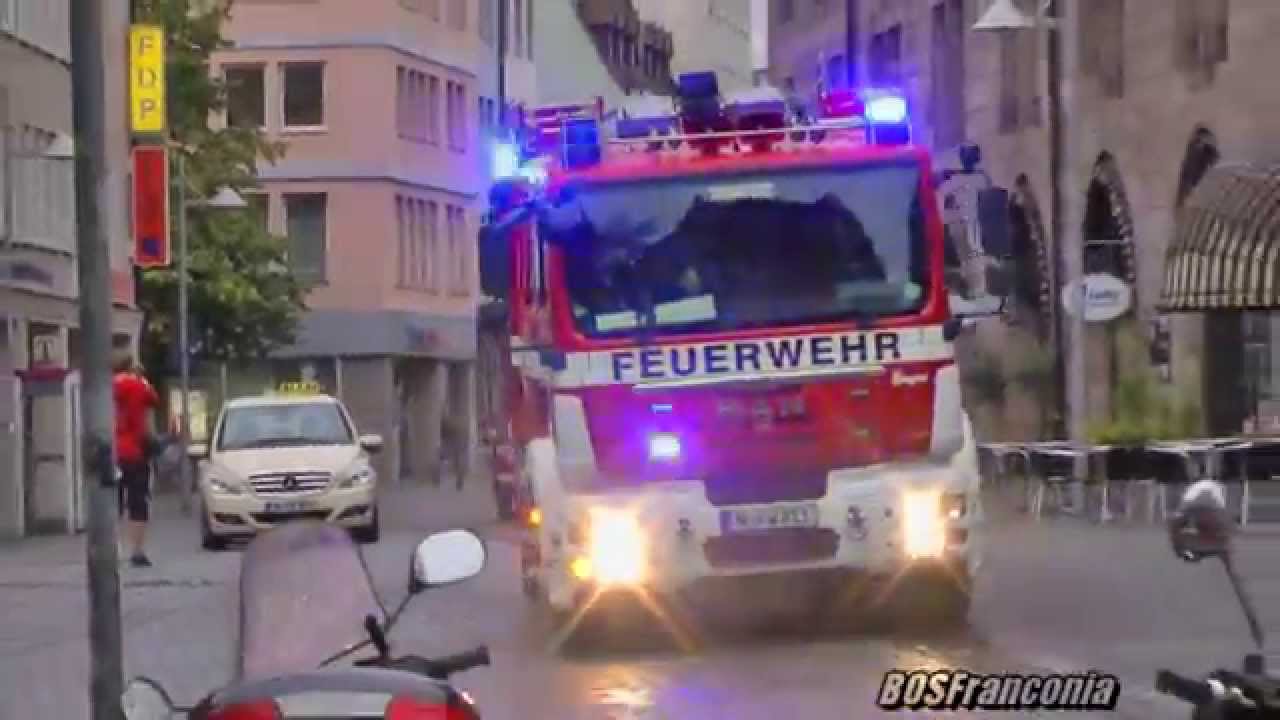 Alarmfahrten mit Pressluft in Nürnberg
